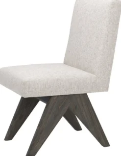 Casa Padrino Luxus Esszimmerstuhl Naturfarben / Braun 48 x 54 x H. 86 cm - Massivholz Küchenstuhl - Luxus Esszimmer Möbel