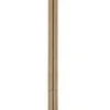 Casa Padrino Luxus Garderobenständer Gold 50 x 50 x H. 190 cm - Aluminium Kleiderständer - Garderoben Möbel - Aluminium Möbel - Luxus Möbel