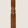 Casa Padrino Luxus Garderobenständer Braun Ø 36 x H. 178 cm - Massivholz Kleiderständer - Garderoben Möbel - Hotel Möbel - Luxus Qualität - Made in Italy
