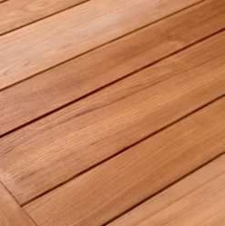 Casa Padrino Luxus Garten Esstisch Naturfarben 245 x 110 x H. 76 cm - Rechteckiger Teakholz Gartentisch - Esszimmer Möbel - Garten Möbel - Luxus Möbel - Luxus Qualität