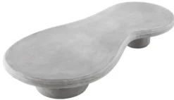 Casa Padrino Luxus Gartentisch Grau 181 x 89,5 x H. 31 cm - Garten Couchtisch aus glasfaserverstärktem Beton - Garten & Terrassen Möbel - Luxus Qualität