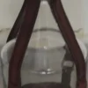 Casa Padrino Luxus Glas Karaffe / Weinkaraffe Cognac Braun Ø 10 x H. 23 cm - Luxus Kollektion