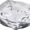 Casa Padrino Luxus Glasschale Ø 34 x H. 8 cm - Mundgeblasene Deko Glas Obstschale - Glas Deko Accessoirs - Luxus Kollektion