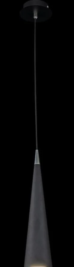 Casa Padrino Luxus Hängeleuchte Schwarz / Silber Ø 10 x H. 158 cm - Höhenverstellbare Metall Pendelleuchte