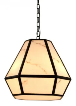 Casa Padrino Luxus Hängeleuchte im Barock Stil - Schwarz - Durchmesser 50 x H 45 cm