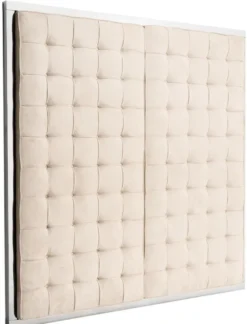 Casa Padrino Luxus Hotel Bett-Kopfteil Naturfarbig 180 x H. 180 cm - Limited Edition
