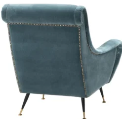 Casa Padrino Luxus Hotel Salon Sessel Türkis 80 x 90 x H. 88 cm - Wohnzimmer Möbel