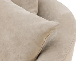 Casa Padrino Luxus Hotel Salon Sessel Greige 101 x 91 x H. 72 cm - Wohnzimmer Möbel
