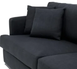 Casa Padrino Luxus Hotel Sofa Schwarz 234 x 103 x H. 86 cm - Limited Edition