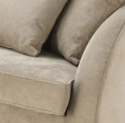 Casa Padrino Luxus Hotel Sofa Greige 255 x 91 x H. 72 cm - Designer Kollektion