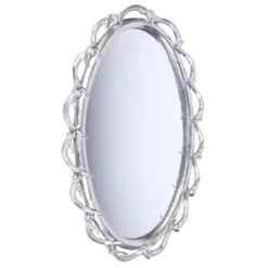 Casa Padrino Luxus Hotel Spiegel Silber 41 x H. 67 cm - Hotel Möbel