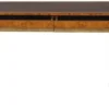 Casa Padrino Luxus Jugendstil Schreibtisch mit 2 Schubladen Hellbraun / Braun 160 x 68 x H. 77 cm - Luxus Büromöbel