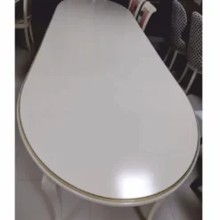 Casa Padrino Luxus Jugendstil Esszimmer Set Rosa / Creme - Esszimmer Möbel