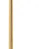 Casa Padrino Luxus Jugendstil Gartenlaterne Gold 60 x 30 x H. 220 cm - Aluminium Garten Stehleuchte - Nostalgische Outdoor Beleuchtung - Luxus Qualität - Made in Italy