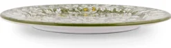 Casa Padrino Luxus Keramik Teller 6er Set Olivgrün Ø 32 cm - Made in Italy