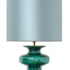 Casa Padrino Luxus Keramik Tischleuchte Grün / Türkis 45 x H. 117 cm - Luxus Qualität