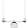 Casa Padrino Luxus Kerzenhalter Silber 34 x H. 16,5 cm - Designer Accessoires