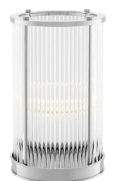 Casa Padrino Luxus Kerzenleuchter Silber 16,5 x H. 27,5 cm - Hotel Restaurant Accessoires