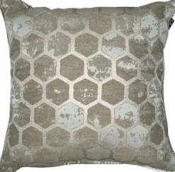 Casa Padrino Luxus Kissen Creme 50 x 50 cm - Deko Kissen - Quadratisches Zierkissen - Wohnzimmer Deko - Luxus Deko Accessoires - Luxus Deko