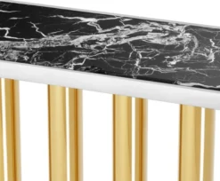 Casa Padrino Luxus Konsole Gold 70 x 30 x H. 93 cm - Designer Hotel Möbel