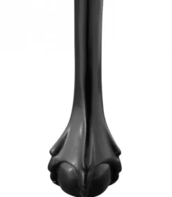 Casa Padrino Luxus Konsole im Barockstil aus Mahagoni Holz, gewachstes Schwarz, 152 x 52 x H. 101 cm