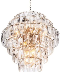 Casa Padrino Luxus Kristallglas Kronleuchter Ø 80 x H. 80 cm - Edel & Prunkvoll