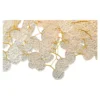 Casa Padrino Luxus Kristall Kronleuchter Gold Ø 60 x H. 30 cm - Runde Hängeleuchte im Ast Design
