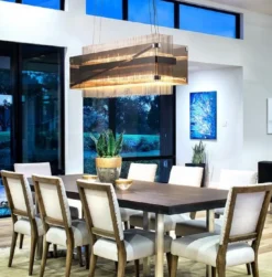 Casa Padrino Luxus Kronleuchter Silber / Dunkelbronze 126,4 x 31,8 x H. 44,5 cm - Luxus Qualität