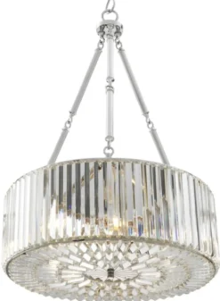 Casa Padrino Luxus Kronleuchter Silber 53 x H. 77,5 cm - Luxus Hotel Kollektion