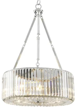 Casa Padrino Luxus Kronleuchter Silber 53 x H. 77,5 cm - Luxus Hotel Kollektion