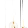 Casa Padrino Luxus Kronleuchter Antik Messing / Bronze 110 x 55 x H. 160 cm - Luxus Qualität