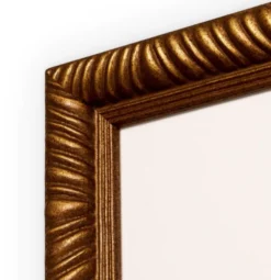 Casa Padrino Luxus Kunstdruck 2er Set Abstrakt Art by Clement Garnier Gold 73 x H. 83 cm