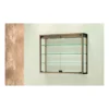 Casa Padrino Luxus Ladentheke 95 x 25 cm H. 80 cm mit 3 LED-Spots - Ladeneinrichtung - Boutique Möbel - Made in Italy