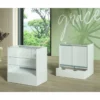 Casa Padrino Luxus Ladentheke 90 x 50 cm H. 90 cm - Ladeneinrichtung - Boutique Möbel - Made in Italy