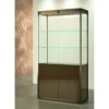 Casa Padrino Luxus Ladenvitrine 95 x 45 cm H. 190 cm mit 4 LED-Spots - Ladeneinrichtung - Boutique Möbel - Made in Italy
