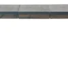Casa Padrino Luxus Landhausstil Esstisch Naturfarben / Grau 200-350 x 120 x H. 77 cm - Handgefertigter ausziehbarer Massivholz Küchentisch - Edle Landhausstil Massivholz Esszimmer Möbel