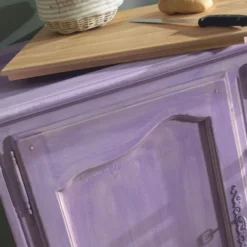 Casa Padrino Luxus Landhausstil Sideboard Antik Lila / Weiß 150 cm - Landhausstil Esszimmer Möbel - Made in Italy