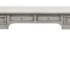 Casa Padrino Luxus Landhausstil Schreibtisch mit 4 Schubladen Antik Grau 100 x 65 x H. 75 cm - Handgefertigter Massivholz Sekretär - Büromöbel im Landhausstil