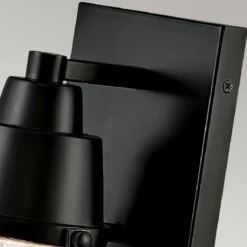 Casa Padrino Luxus LED Außenwandleuchte Schwarz H. 30,7 cm - Luxus Außenbeleuchtung