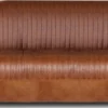 Casa Padrino Luxus Leder 3er Sofa Vintage Braun / Dunkelbraun 182 x 83 x H. 70 cm - Echtleder Wohnzimmer Sofa - Wohnzimmer Möbel - Luxus Kollektion