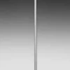 Casa Padrino Luxus LED Stehleuchte Silber Ø 45 x H. 175 cm - Wohnzimmer Stehlampe mit 12 Glaselementen - Hotel Stehleuchte - Luxus Qualität - Made in Italy