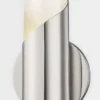 Casa Padrino Luxus LED Wandleuchte Silber H. 24,77 cm