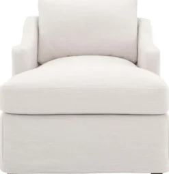 Casa Padrino Luxus Liegesessel / Schlafsessel Weiß 85 x 150 x H. 75 cm - Wohnzimmer Sessel