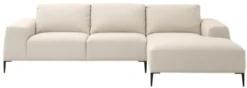 Casa Padrino Luxus Lounge Sofa Naturfarbig 285 x 164 x H. 80 cm - Luxus Kollektion
