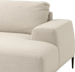 Casa Padrino Luxus Lounge Sofa Naturfarbig 285 x 164 x H. 80 cm - Luxus Kollektion