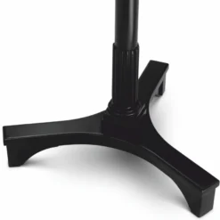 Casa Padrino Luxus Mahagoni Beistelltisch Schwarz H. 74,5 cm - Hotel Möbel