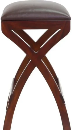 Casa Padrino Luxus Mahagoni Frühstückstisch Set Braun - Luxus Mahagoni Möbel