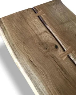 Casa Padrino Luxus Massivholz Esstisch 200 x 100 x H. 77 cm - Verschiedene Farben - Rustikaler Küchentisch - Esszimmer Möbel