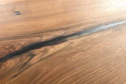 Casa Padrino Luxus Massivholz Esstisch Braun 200 x 100 x H. 76 cm - Küchentisch aus massivem Walnussholz - Esszimmer Möbel - Massivholz Möbel - Luxus Möbel