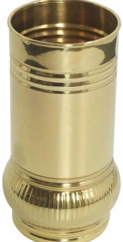 Casa Padrino Luxus Messing Schirmständer Gold H. 47,8 cm - Made in Italy